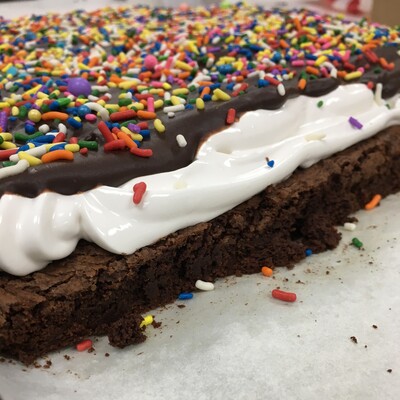 Triple Layer Party Brownies